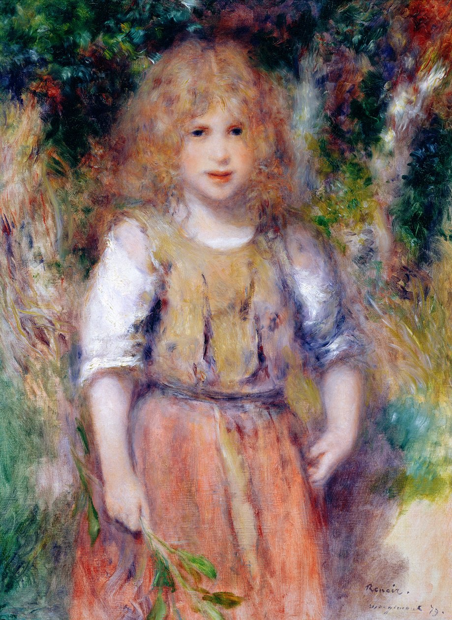 Cyganka, 1879 autorstwa Pierre Auguste Renoir