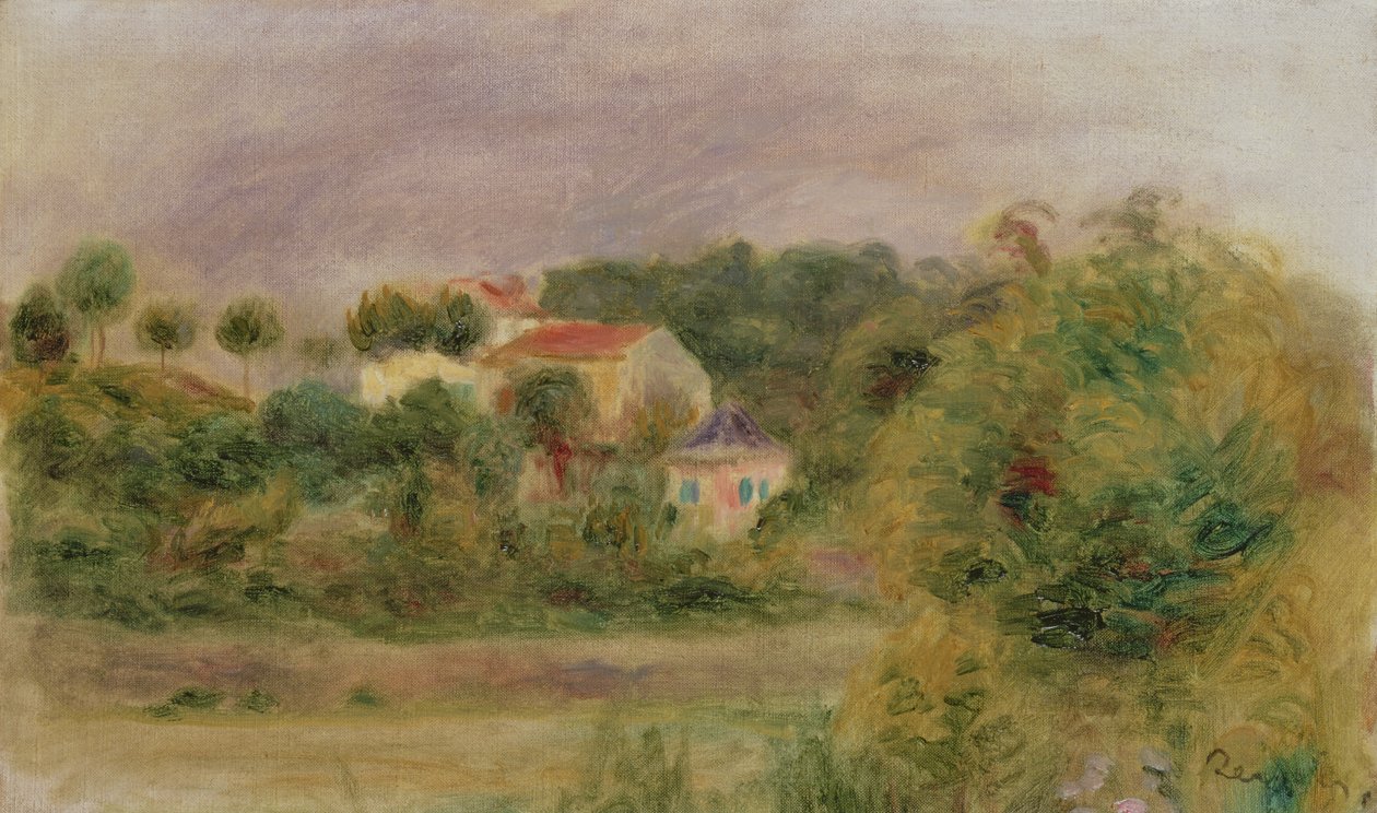Domy w Parku autorstwa Pierre Auguste Renoir