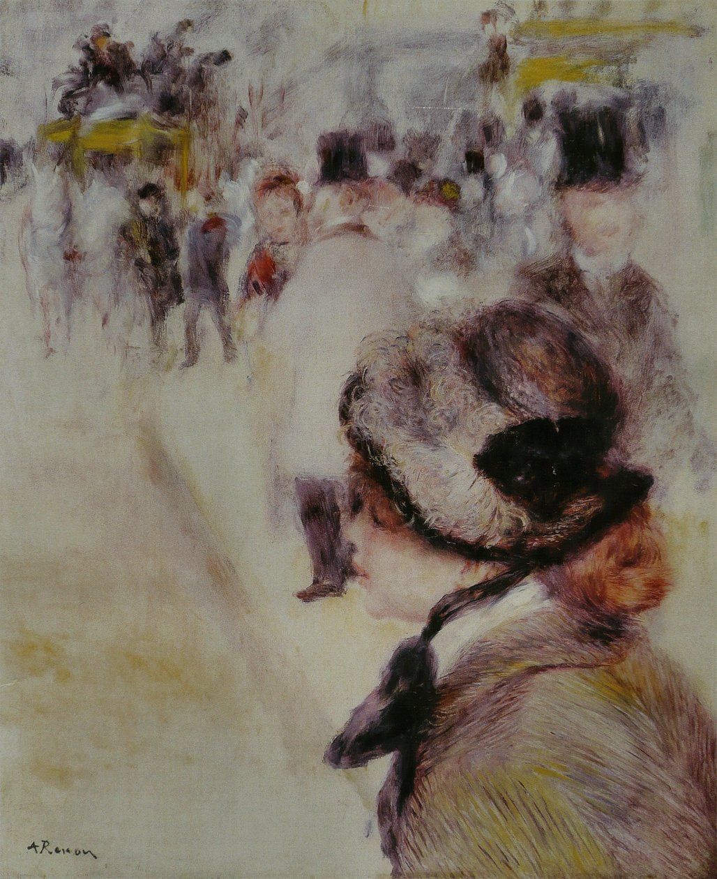 Miejsce Clichy autorstwa Pierre Auguste Renoir