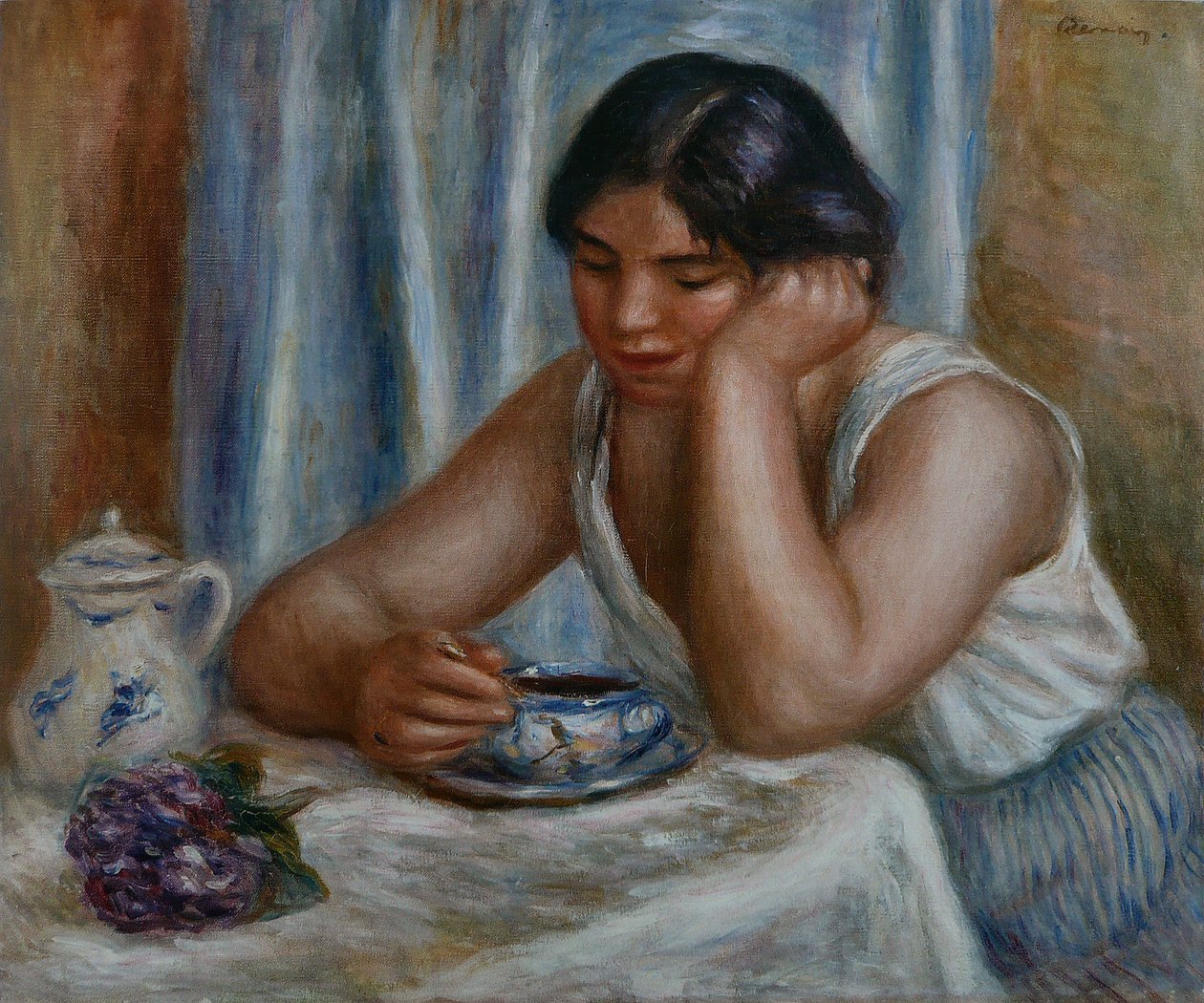 Kubek Czekoladowy autorstwa Pierre Auguste Renoir