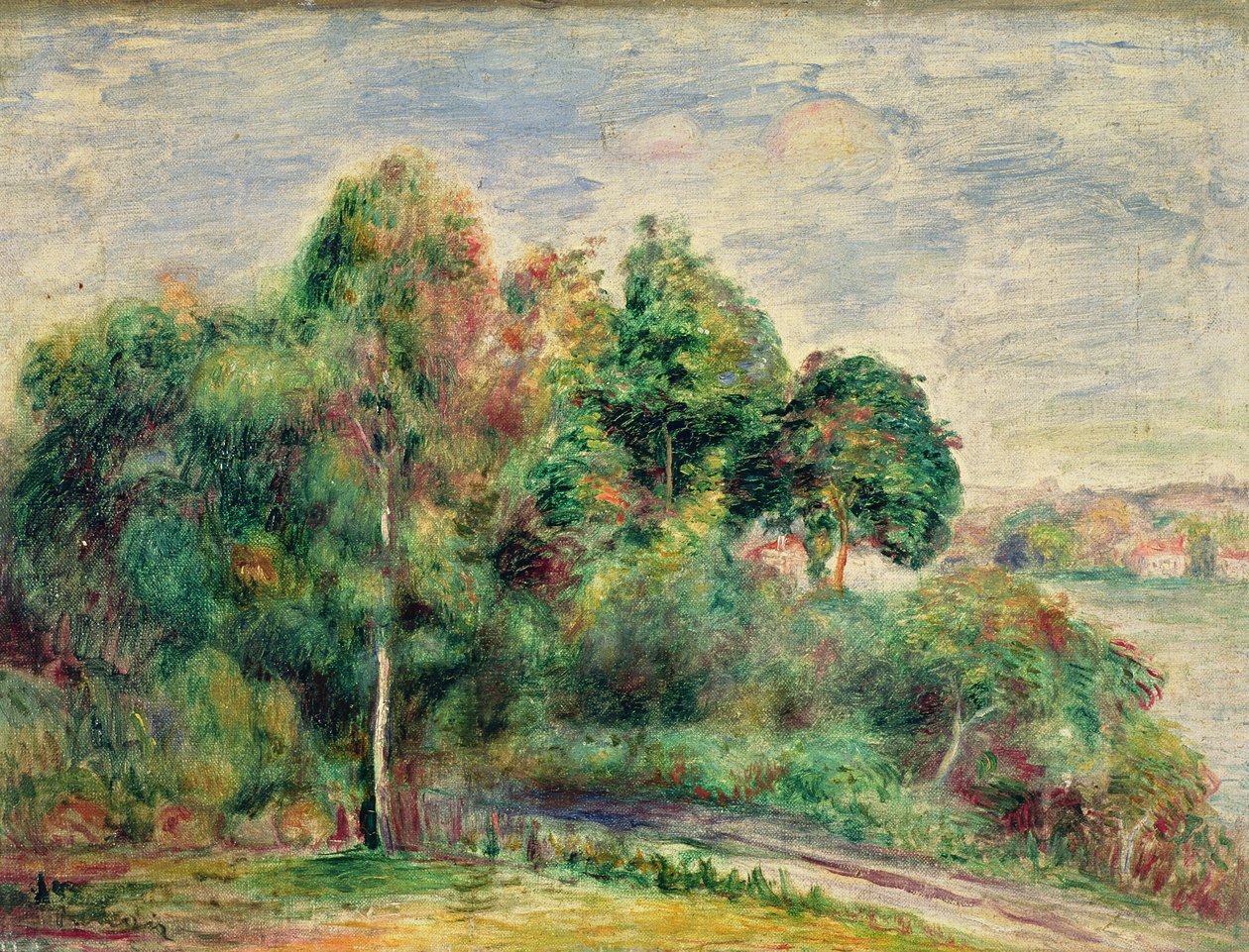 Krajobraz autorstwa Pierre Auguste Renoir