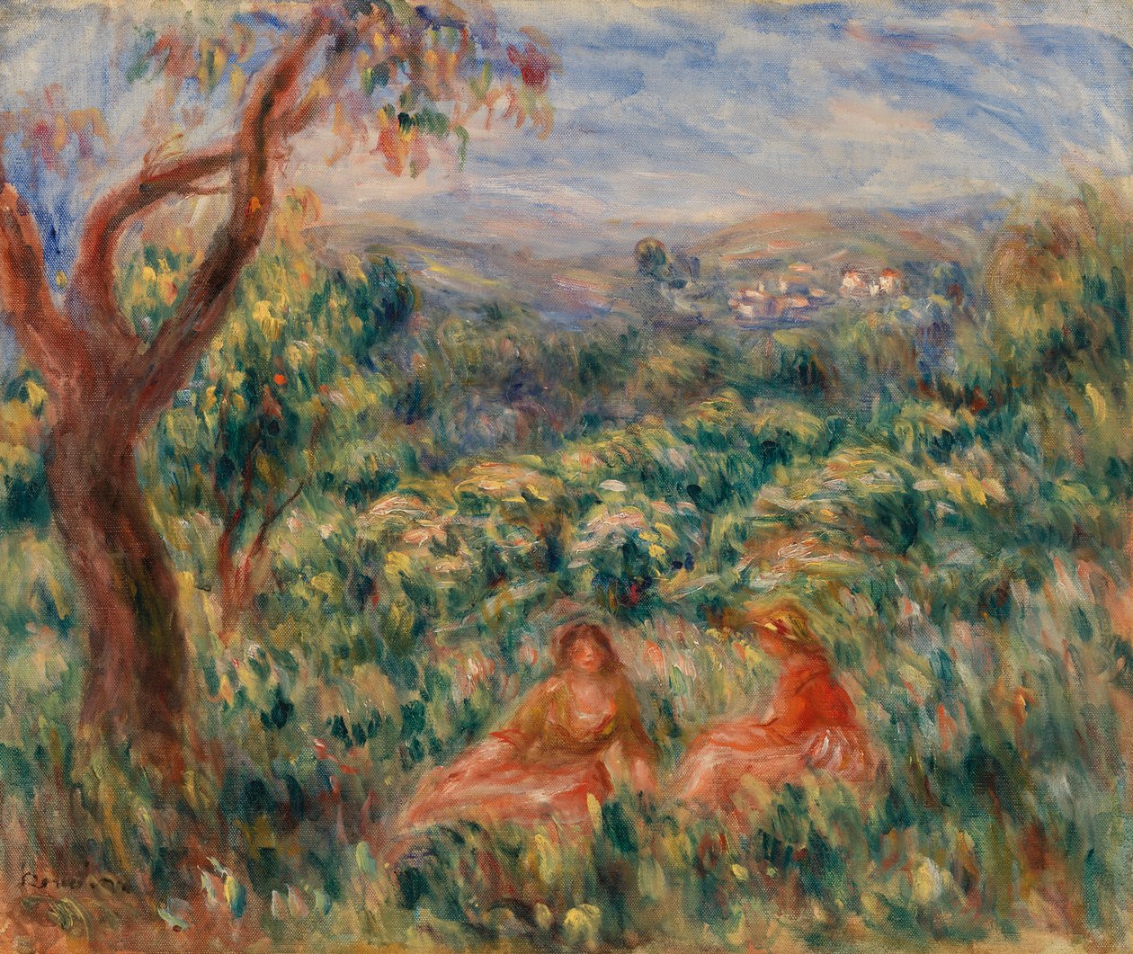 Krajobraz autorstwa Pierre Auguste Renoir