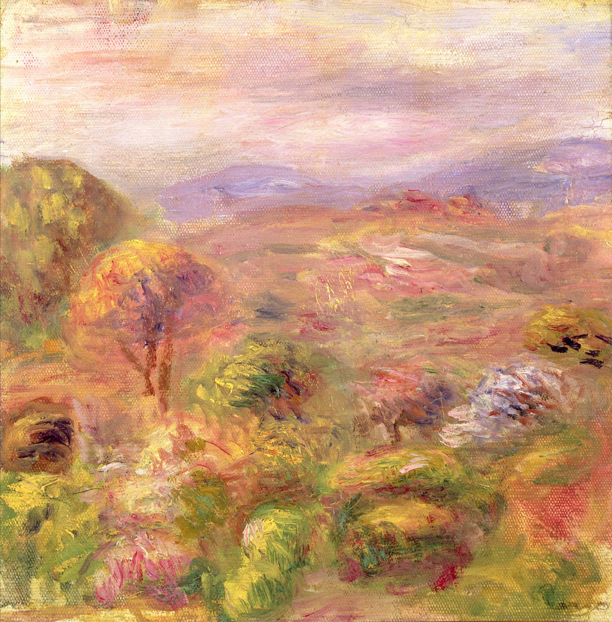 Krajobraz, 1915 autorstwa Pierre Auguste Renoir