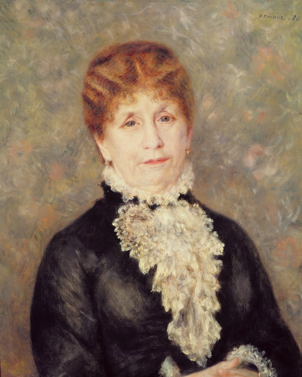 Madame Eugene Fould, 1880 autorstwa Pierre Auguste Renoir