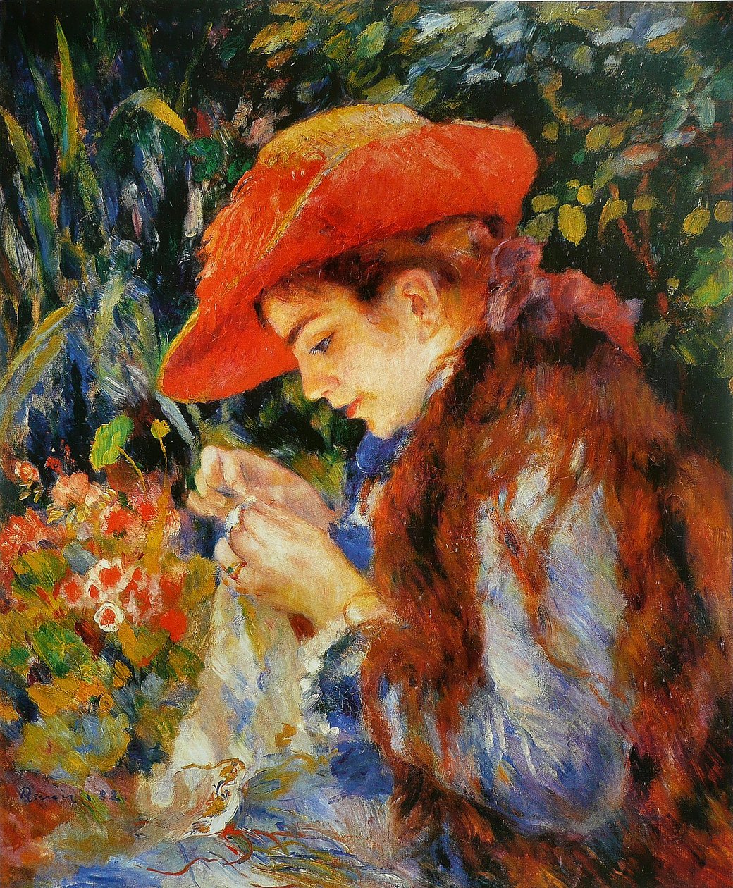 Marie-Thérèse Durand-Ruel autorstwa Pierre Auguste Renoir