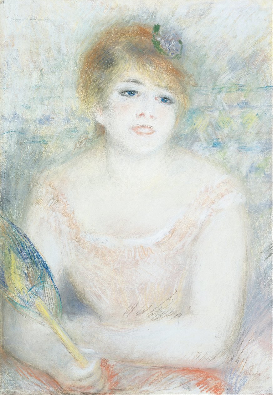 Panna Jeanne Samary autorstwa Pierre Auguste Renoir