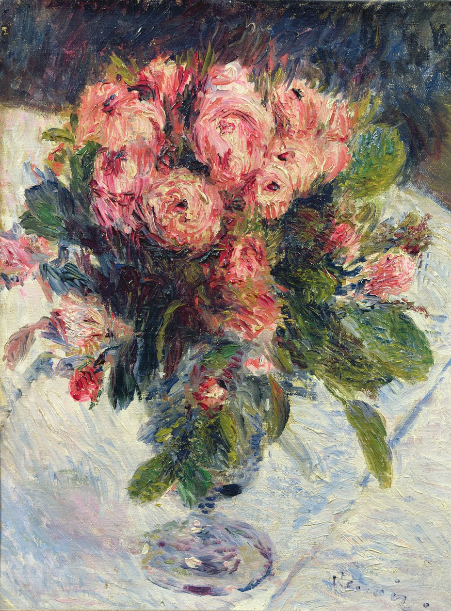 Mech-Róże, ok.1890 autorstwa Pierre Auguste Renoir