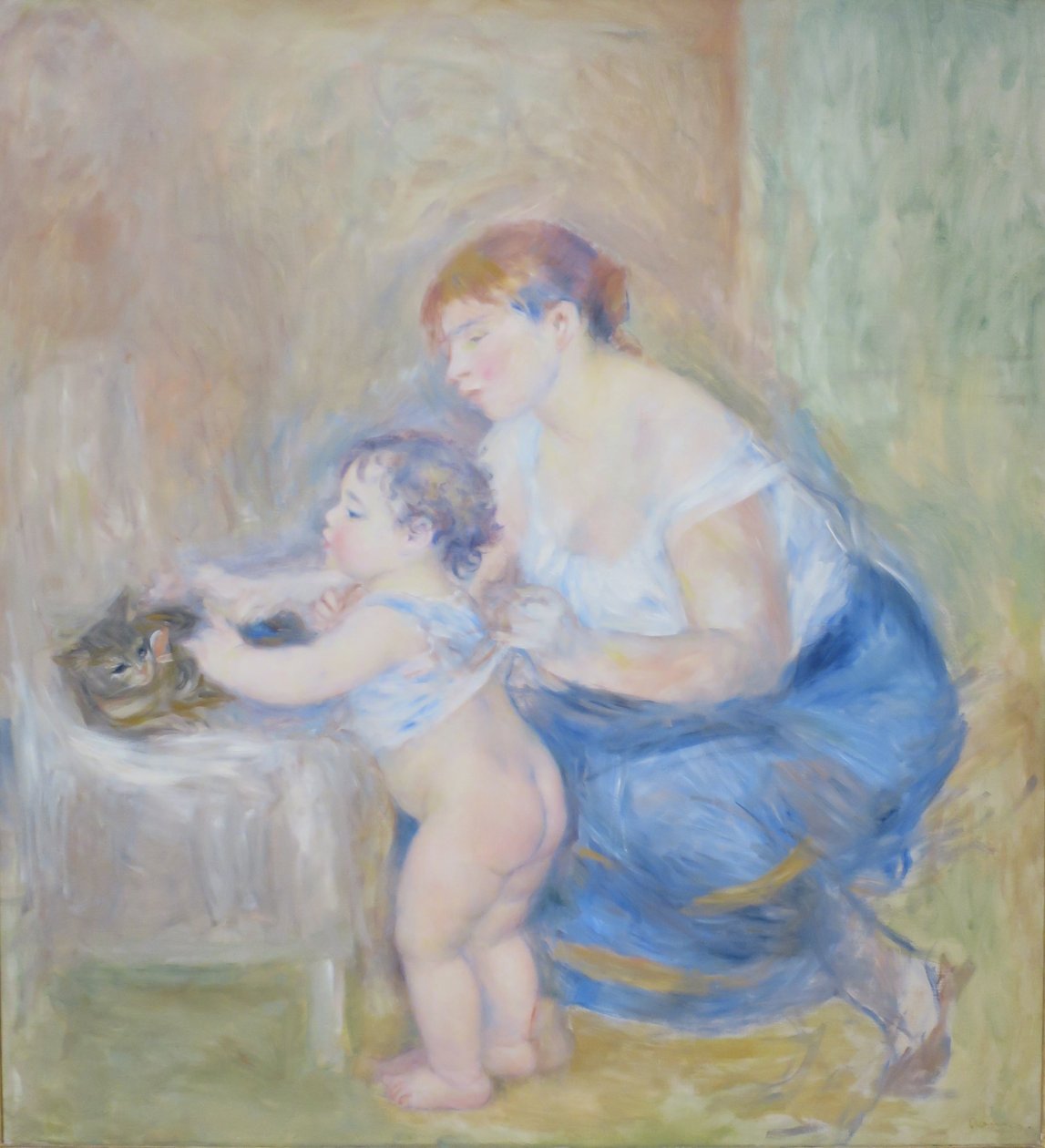 Matka i dziecko autorstwa Pierre Auguste Renoir