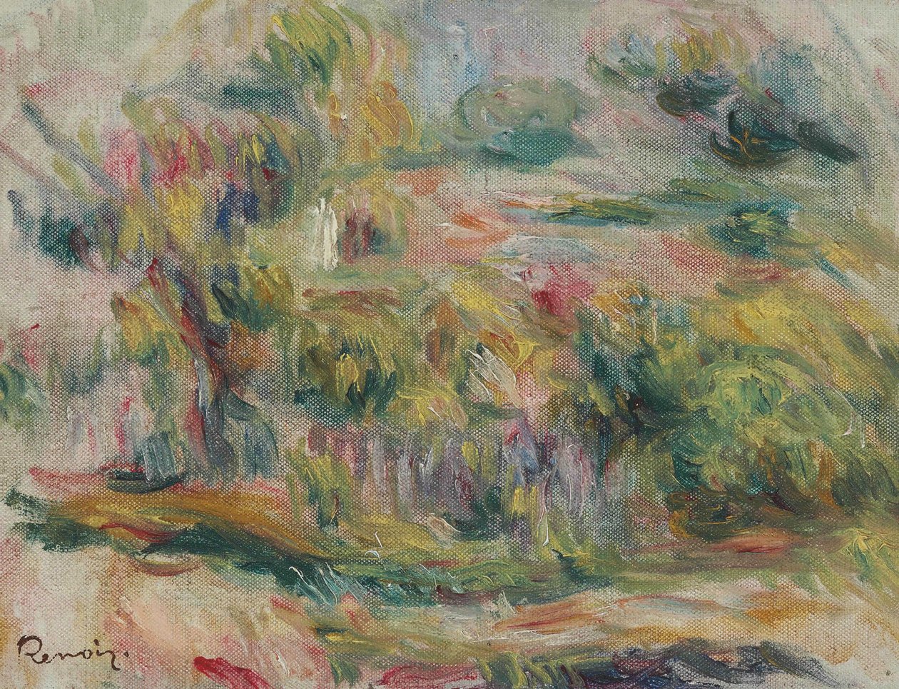 Wieś autorstwa Pierre Auguste Renoir