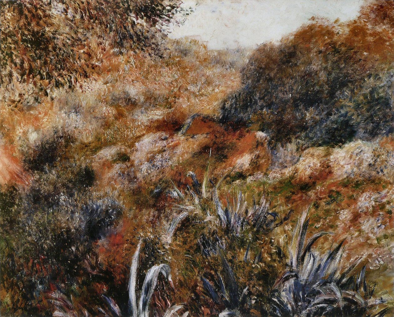 Algierski krajobraz autorstwa Pierre Auguste Renoir