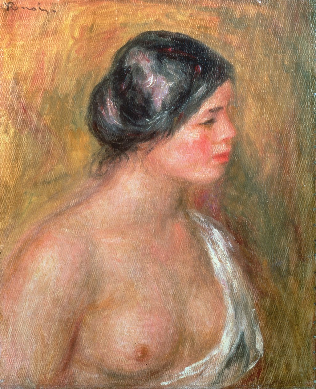 Portret Madeleine Bruno, 1913 (olej na płótnie) autorstwa Pierre Auguste Renoir