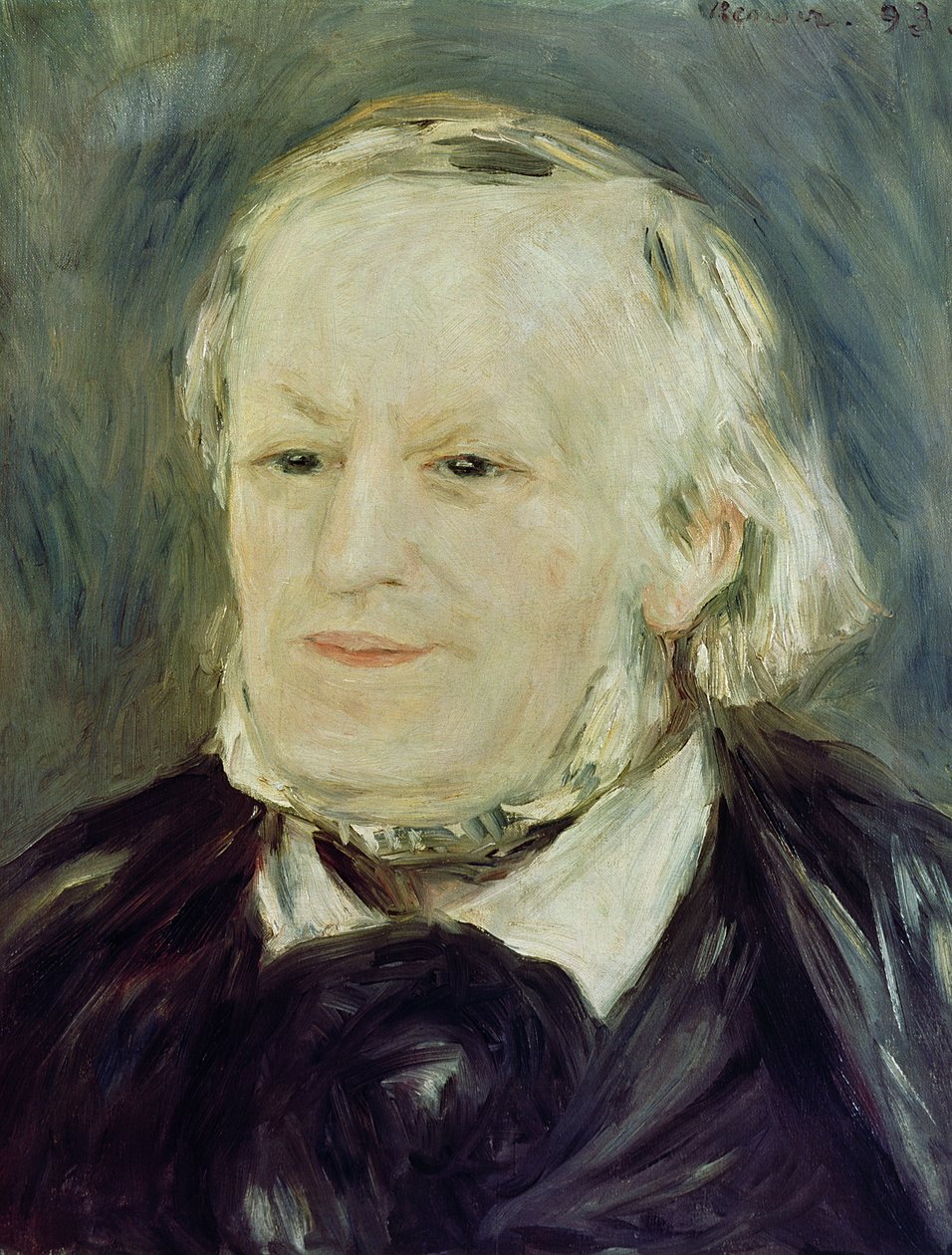 Portret Richarda Wagnera (1813-83), 1893 (patrz także 27900) autorstwa Pierre Auguste Renoir