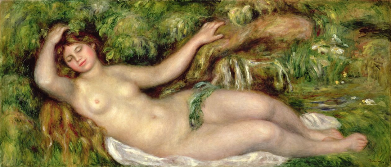 Akt leżący, 1910 autorstwa Pierre Auguste Renoir