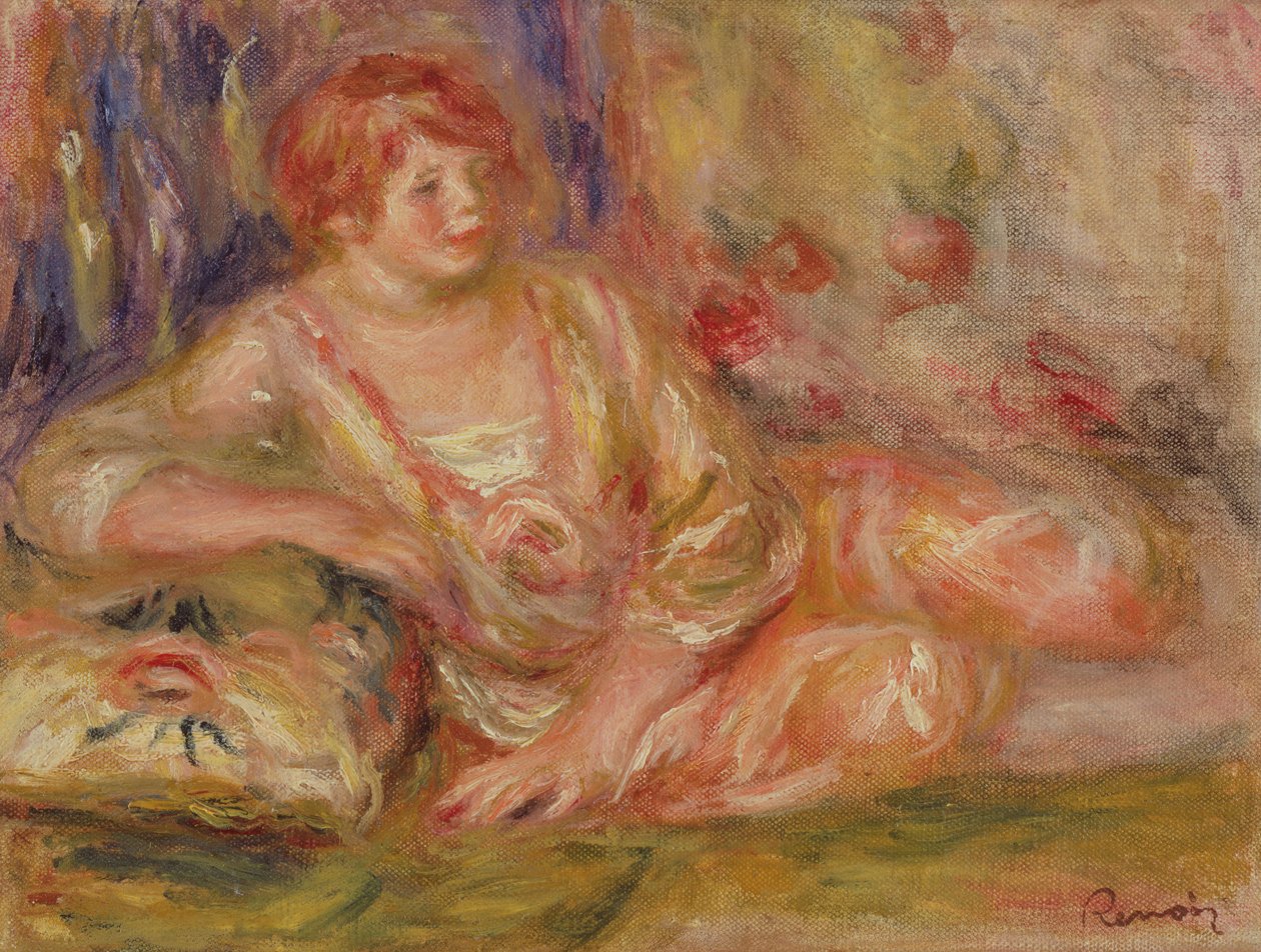 Leżąca odaliska autorstwa Pierre Auguste Renoir