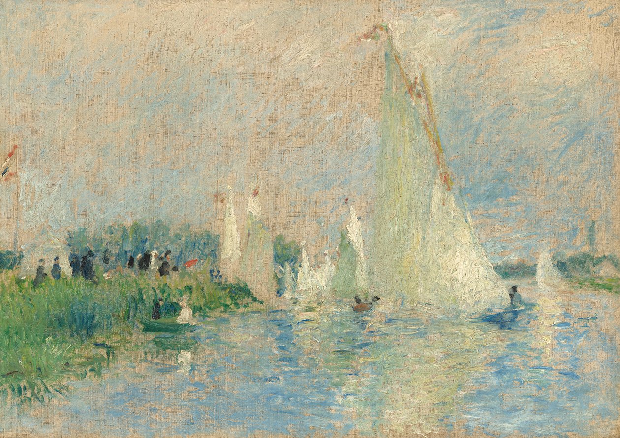 Regaty w Argenteuil autorstwa Pierre Auguste Renoir