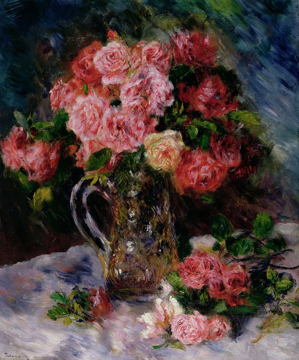 Róże, ok.1879 autorstwa Pierre Auguste Renoir