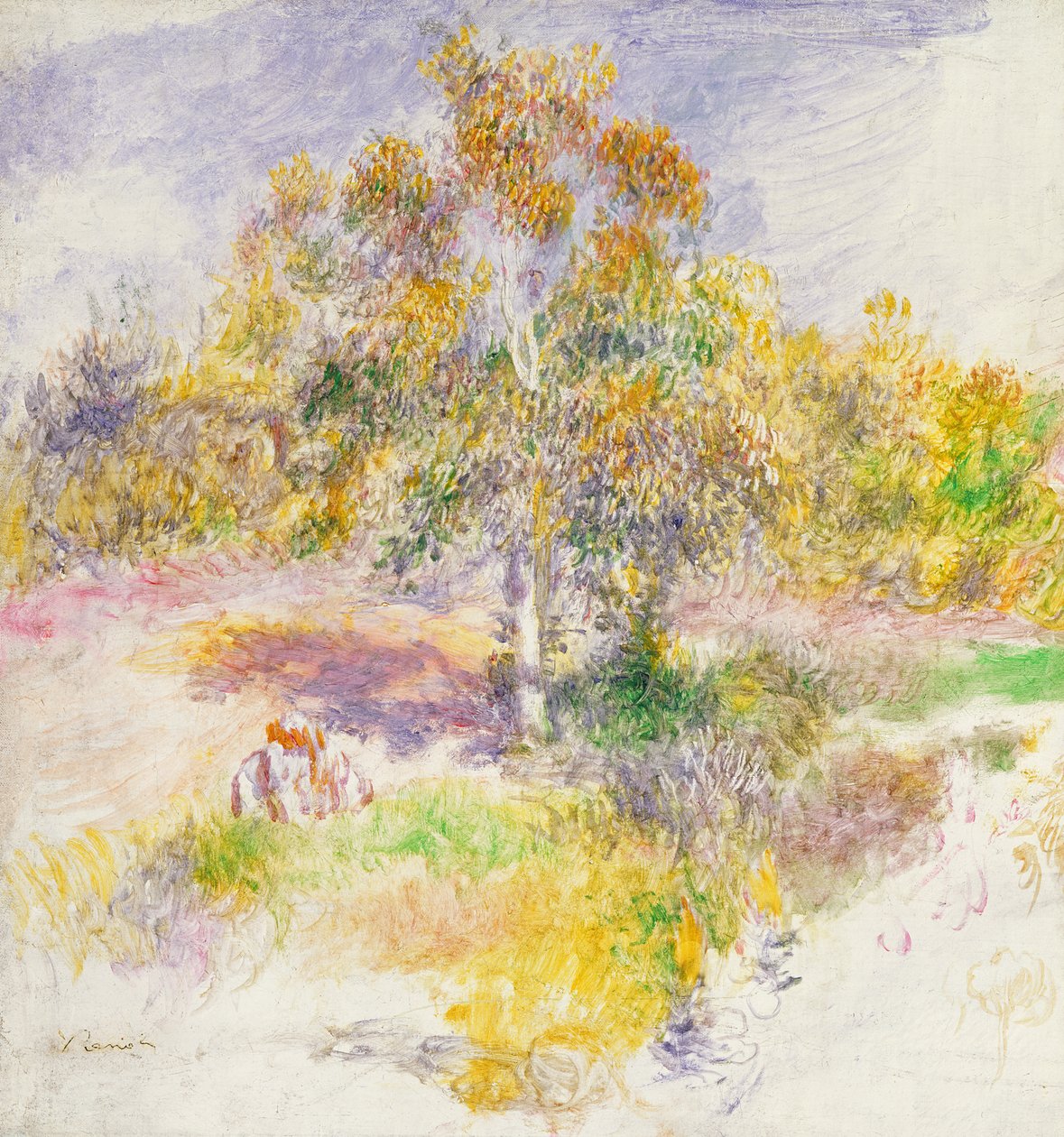 Polana autorstwa Pierre Auguste Renoir