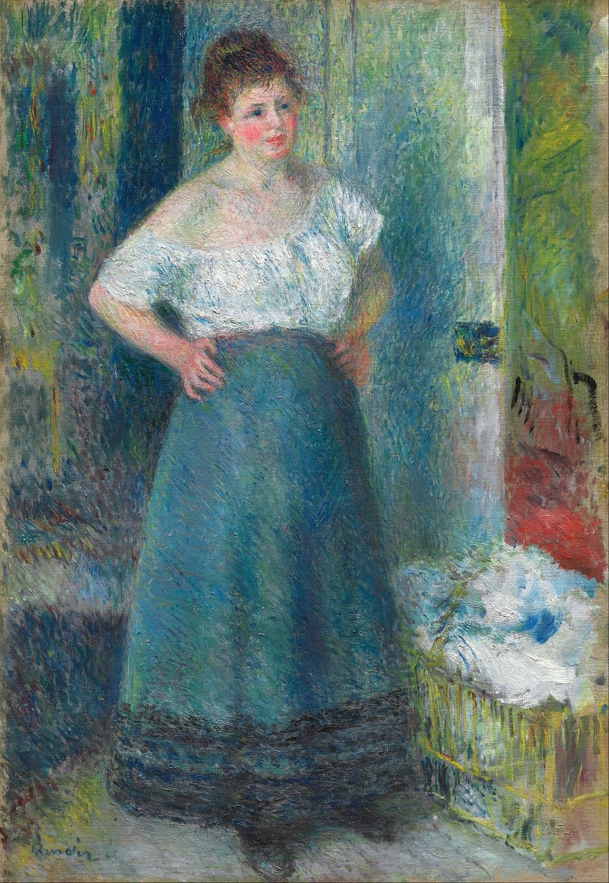 Praczka autorstwa Pierre Auguste Renoir