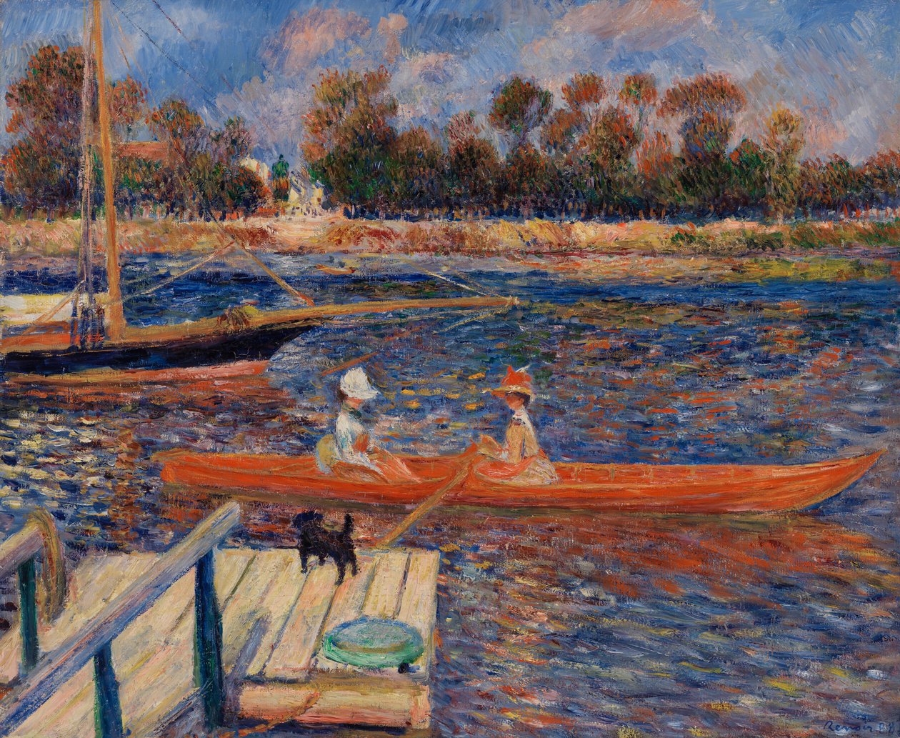 Sekwana w Argenteuil autorstwa Pierre Auguste Renoir
