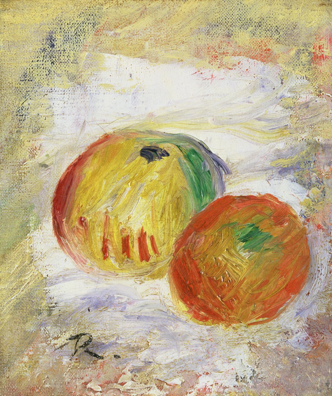 Dwa jabłka, 1875 autorstwa Pierre Auguste Renoir