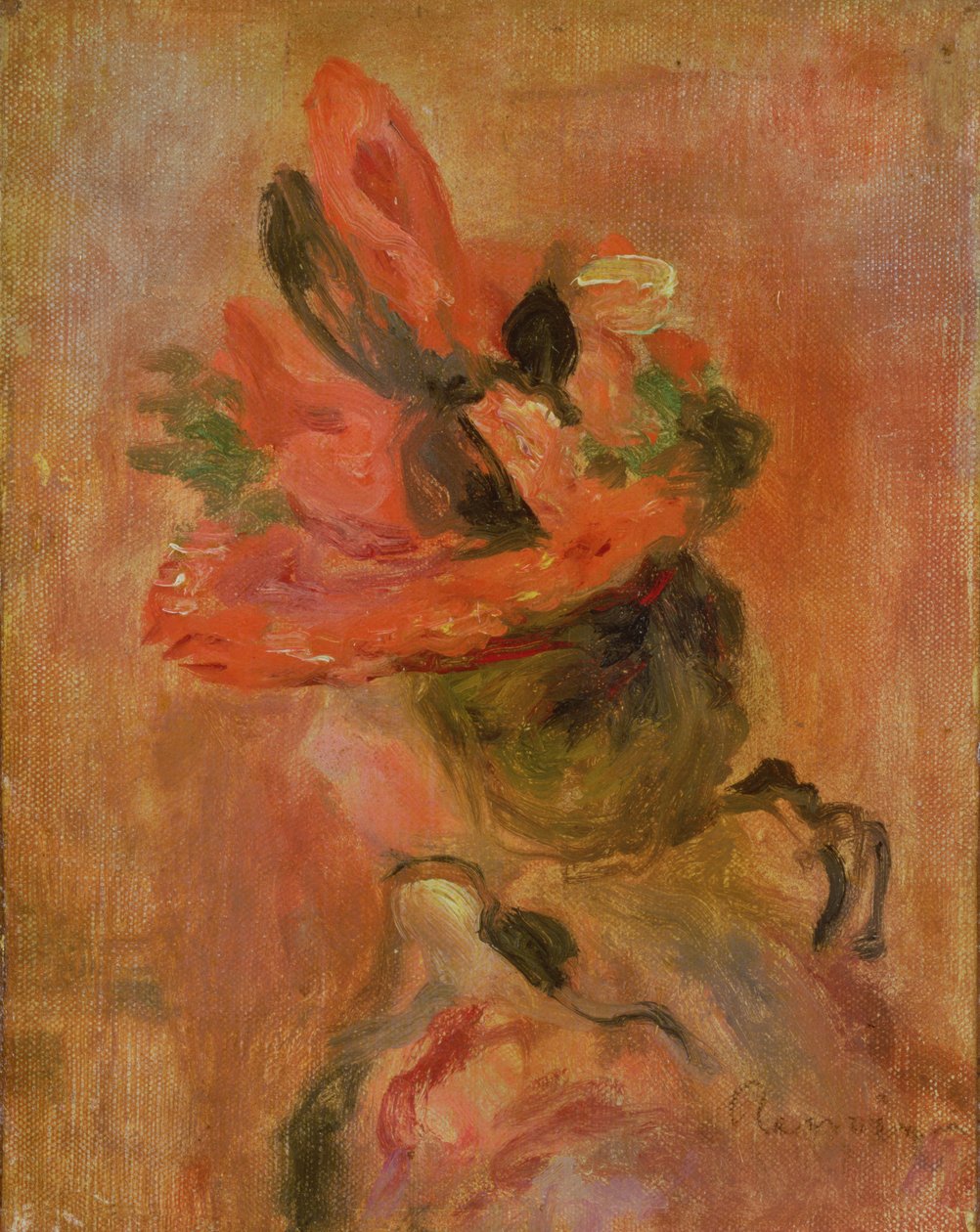 Kobieta w kapeluszu autorstwa Pierre Auguste Renoir