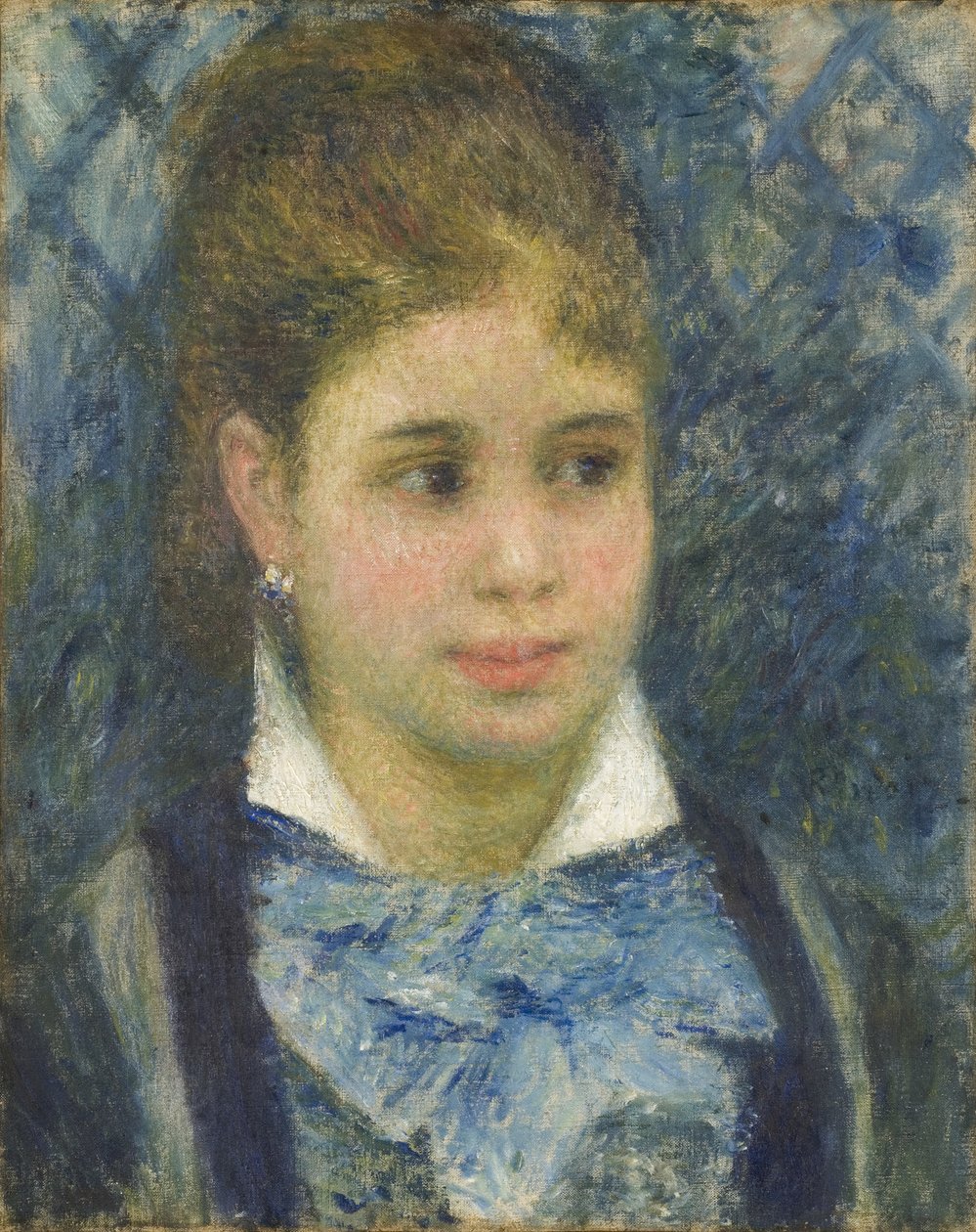 Młoda paryżanka, ok.1875 autorstwa Pierre Auguste Renoir