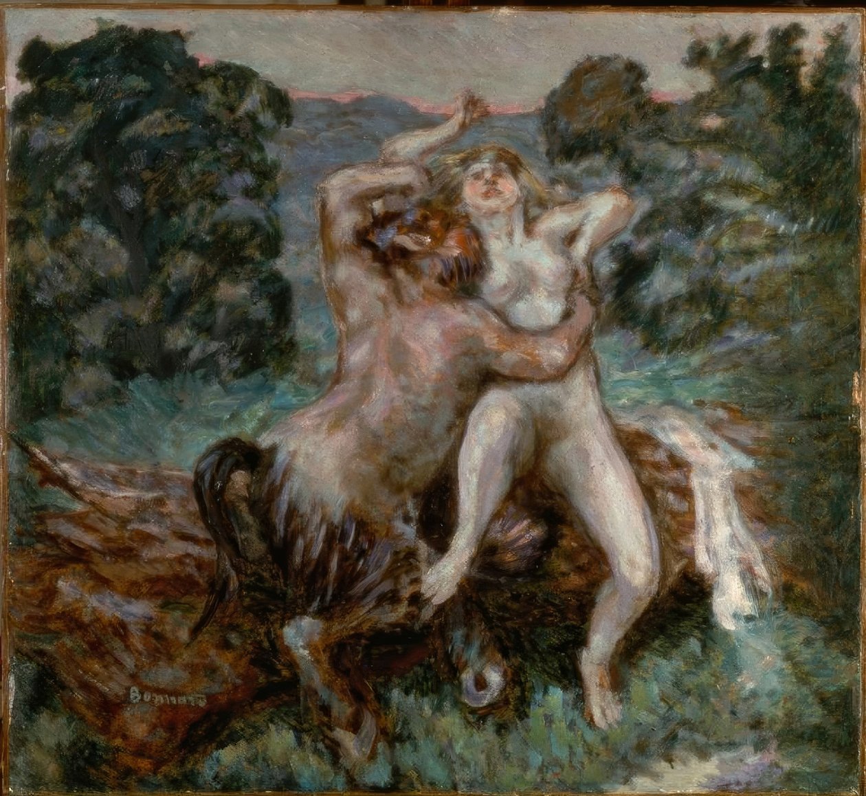 Popołudnie dla faun autorstwa Pierre Bonnard