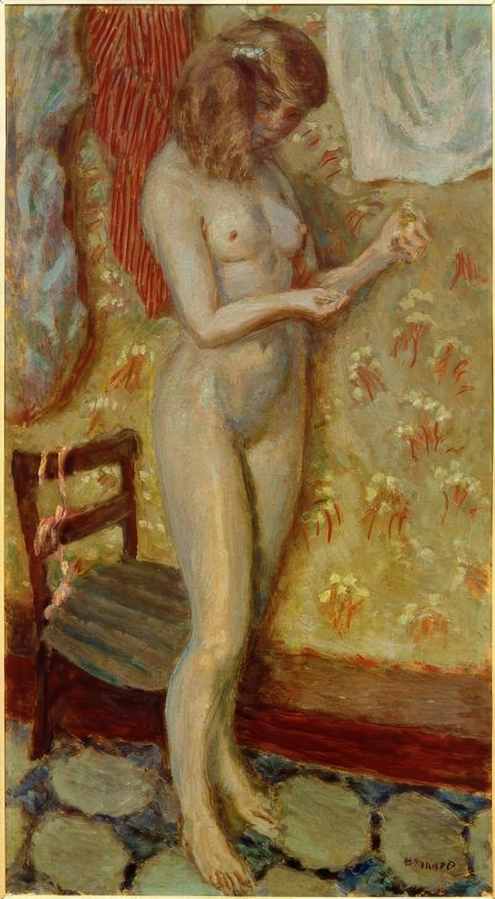 Nude do światła lub Nude do igły autorstwa Pierre Bonnard