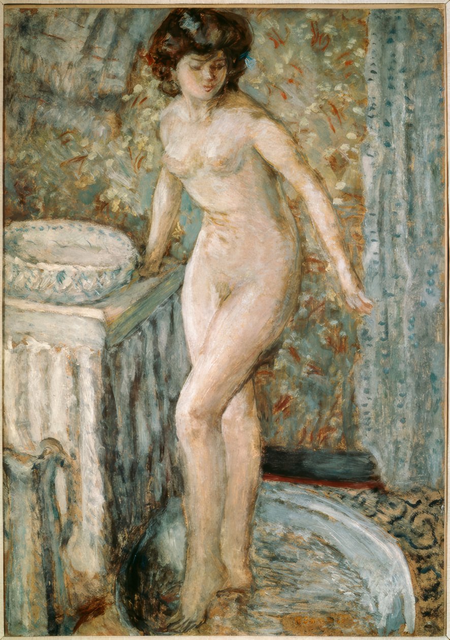 P.Bonnard, nago w toalecie autorstwa Pierre Bonnard
