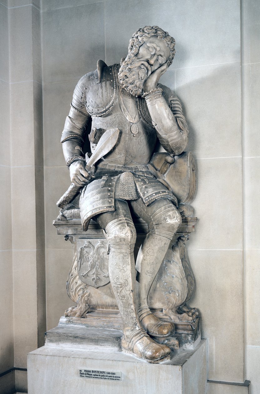 Posąg Karola de Maigny (zm. 1556) 1557 autorstwa Pierre Bontemps