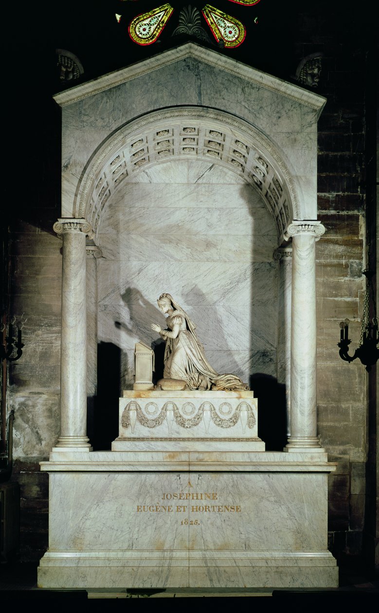 Grób cesarzowej Józefiny (1763-1814) 1825 (marmur) autorstwa Pierre Cartellier