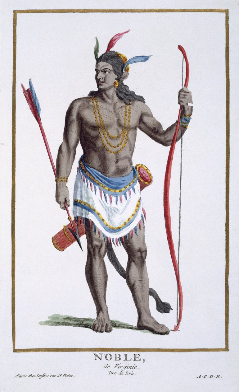 Szlachcic z Wirginii, 1780 autorstwa Pierre Duflos