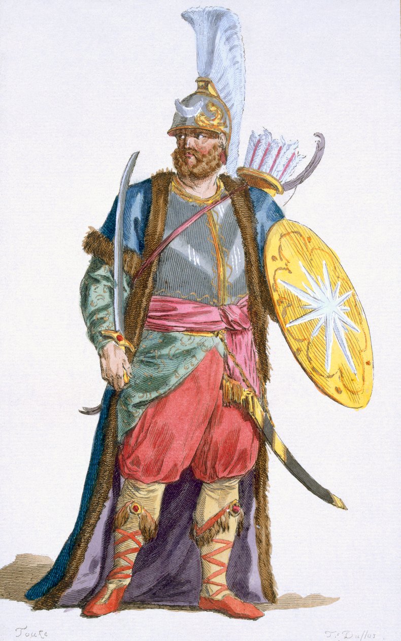 Wódz Saphis, 1780 autorstwa Pierre Duflos
