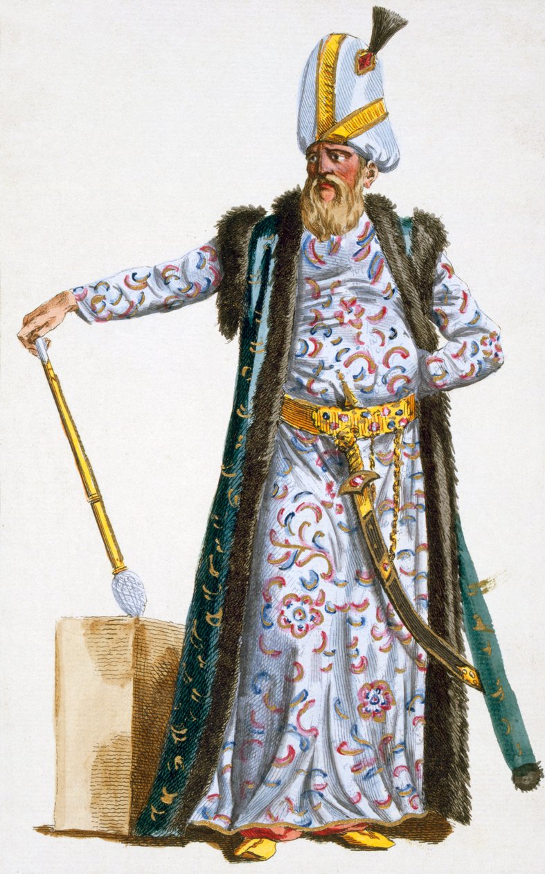 Wielki Wezyr, 1780 autorstwa Pierre Duflos