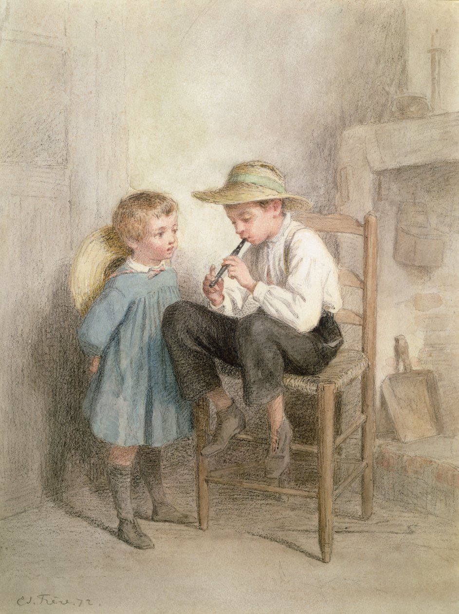 Przyjaciele autorstwa Pierre Edouard Frere