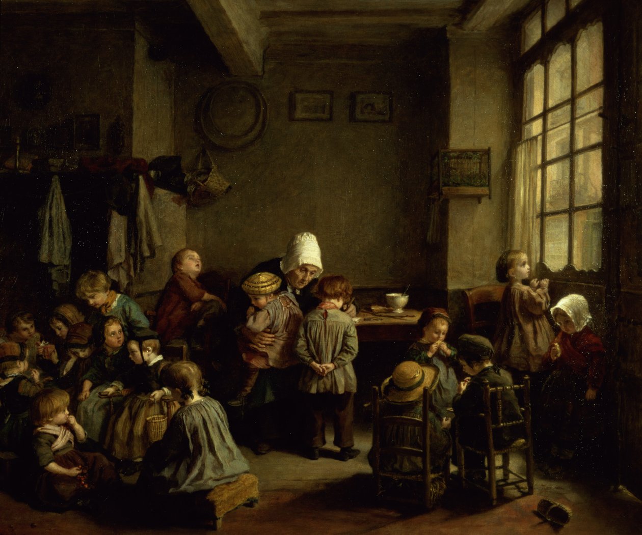 Przedszkole autorstwa Pierre Edouard Frere
