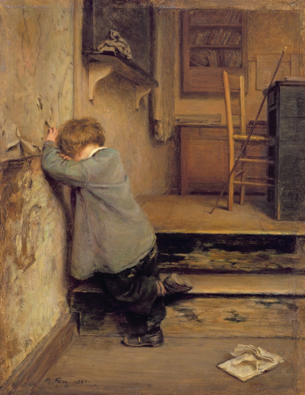 Nagana, 1863 autorstwa Pierre Edouard Frere