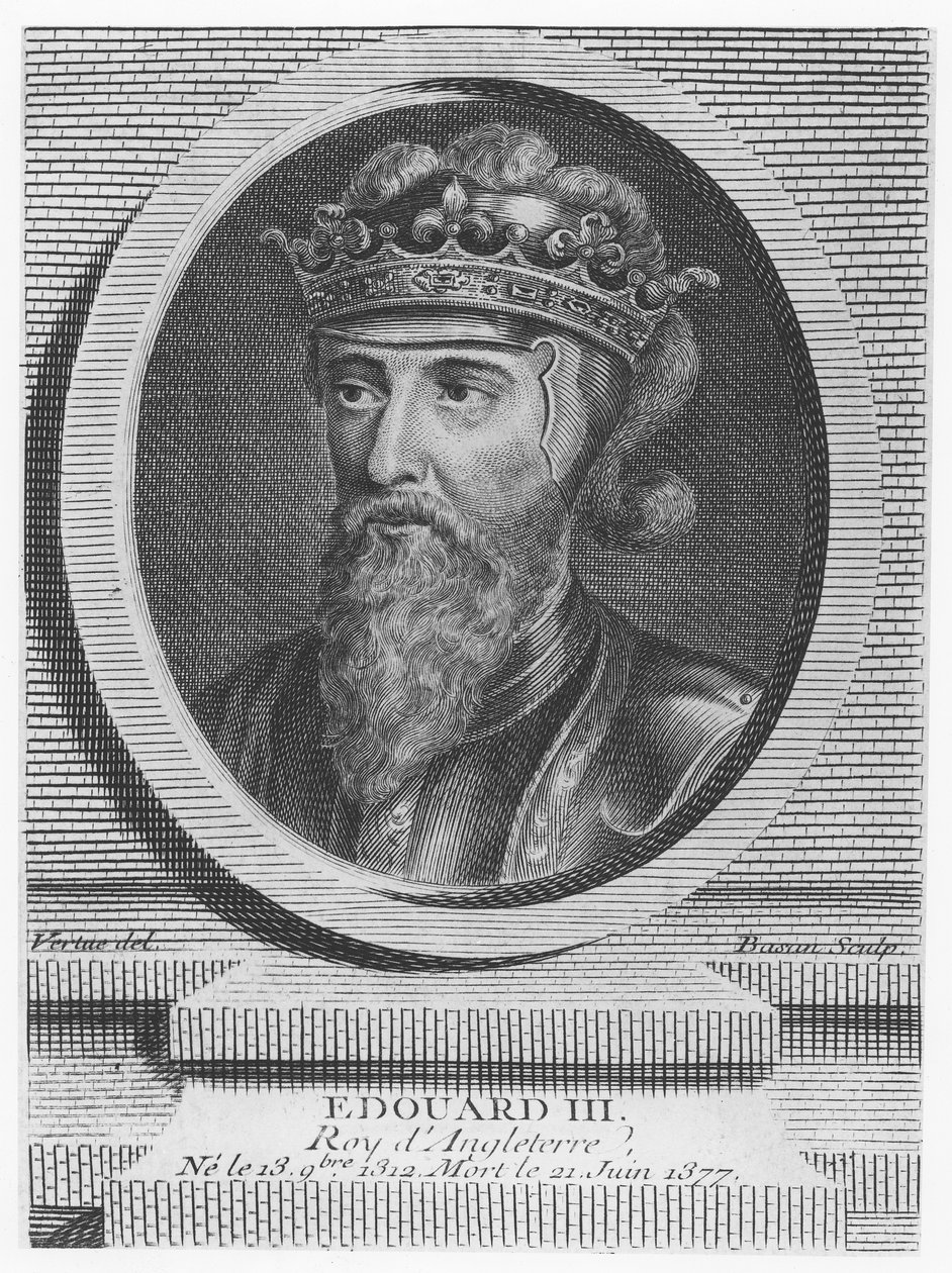 Edward III, król Anglii autorstwa Pierre François Basan