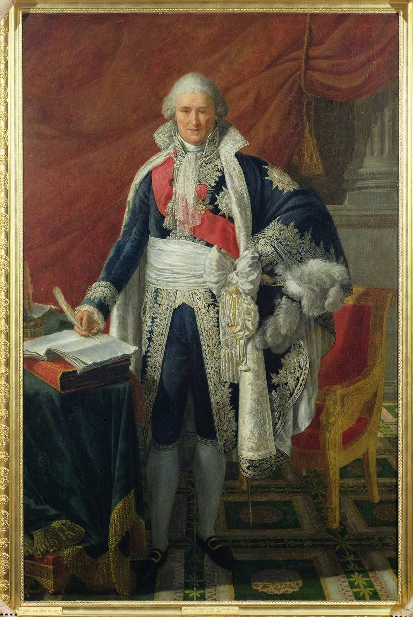 Hrabia Jean-Etienne-Marie Portalis (1746-1807) 1806 autorstwa Pierre Gautherot