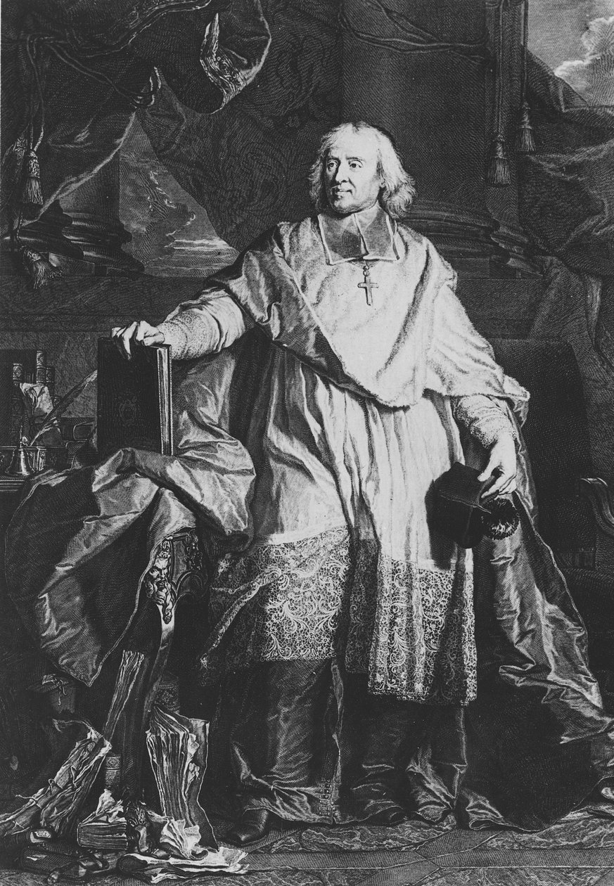 Jacques Benigne Bossuet autorstwa Pierre Imbert Drevet
