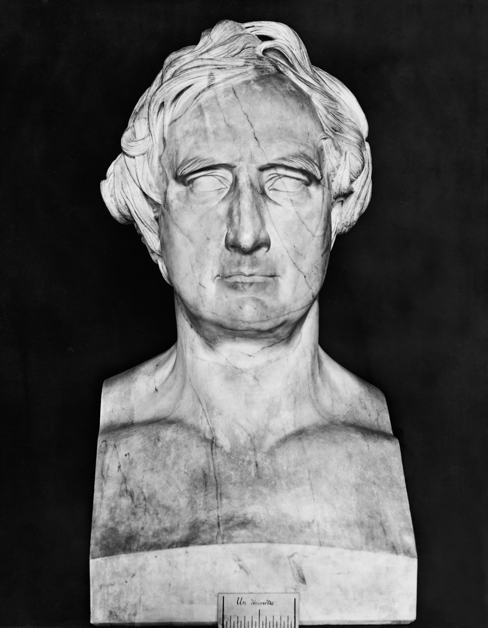 Dominique Francois Arago, 1839 (marmur) (zob. też 414594) autorstwa Pierre Jean David d