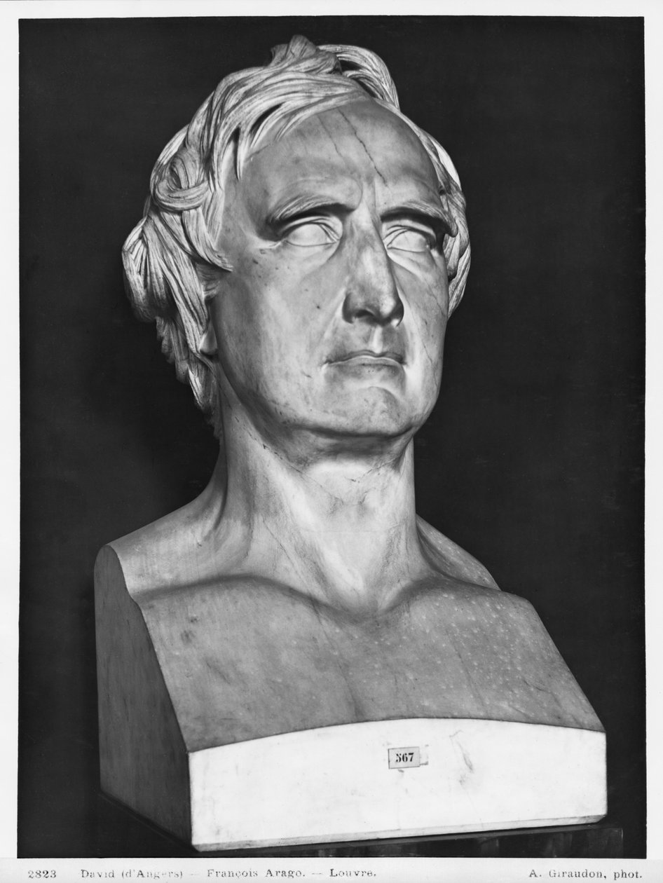 Dominique Francois Arago, 1839 (marmur) (patrz także 414595) autorstwa Pierre Jean David d