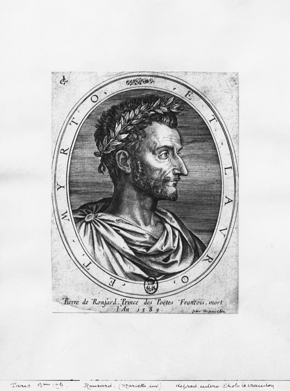 Pierre de Ronsard, Książę Poetów autorstwa Pierre Jean Mariette
