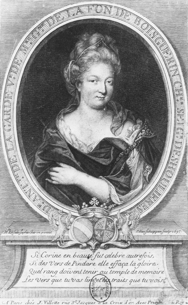 Antoinette Du Ligier ze Straży Deshoulières autorstwa Pierre Louis van Schuppen