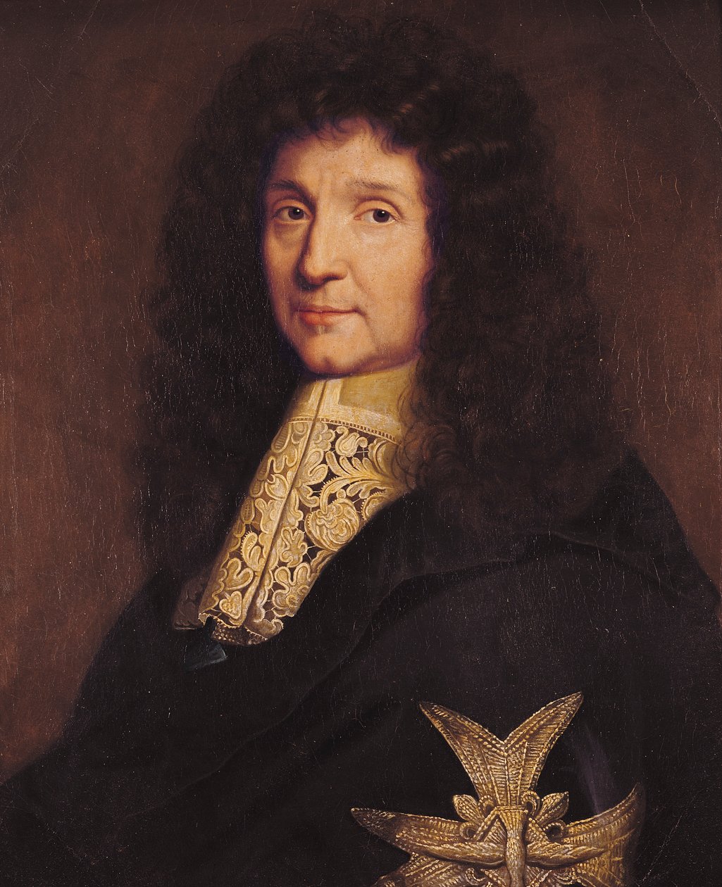Portret Jean-Baptiste Colbert de Torcy (1619-93) 1667 autorstwa Pierre Mignard