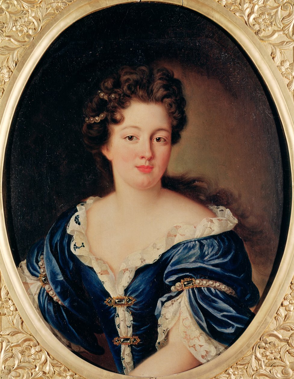 Portret Marie-Anne Mancini (1646-1714) Księżniczka Colonna autorstwa Pierre Mignard