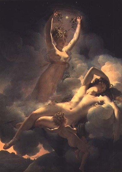 Zorza polarna i Cefalus, 1811 autorstwa Pierre Narsise Gerain