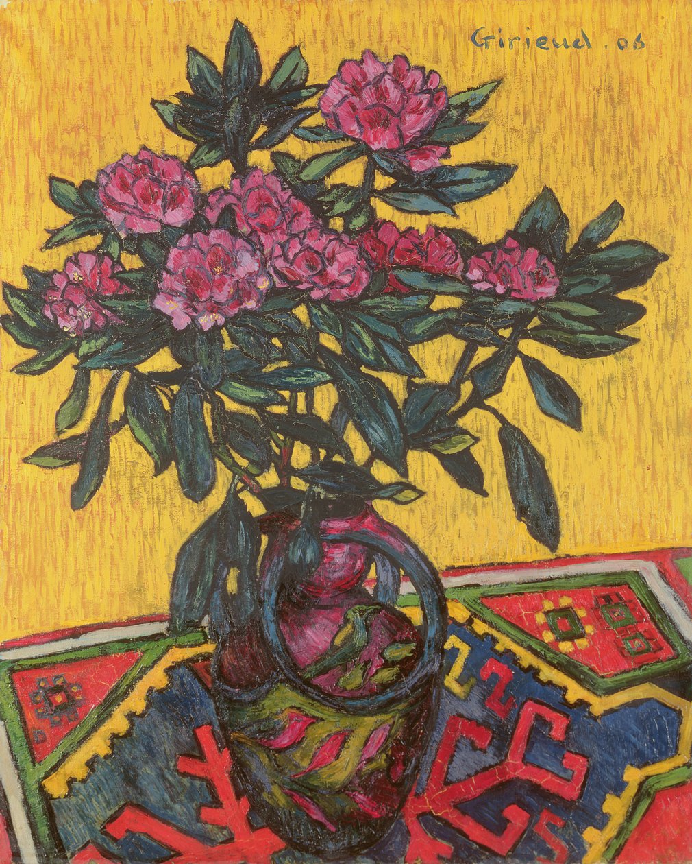 Piwonie, 1906 autorstwa Pierre Paul Girieud