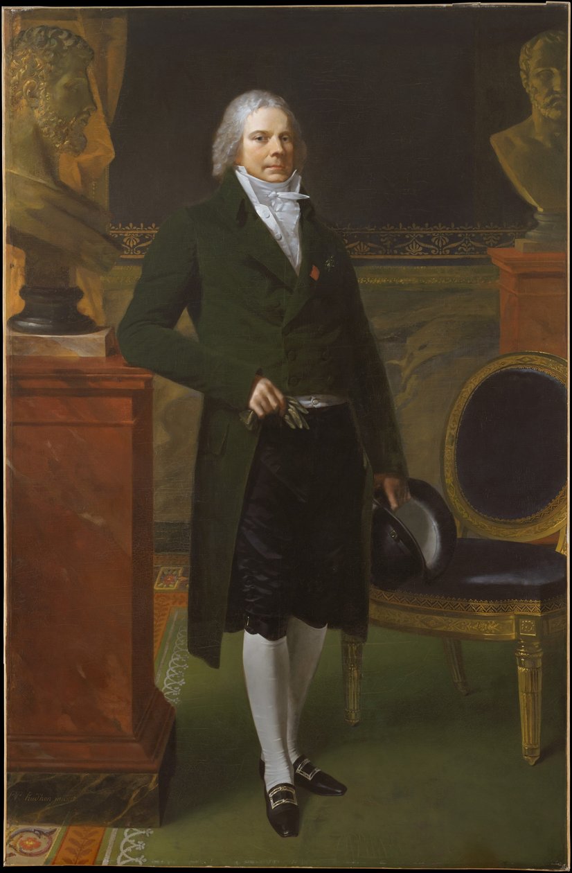 Portret Charlesa-Maurice de Talleyrand-Périgord (1754-1838) autorstwa Pierre Paul Prud
