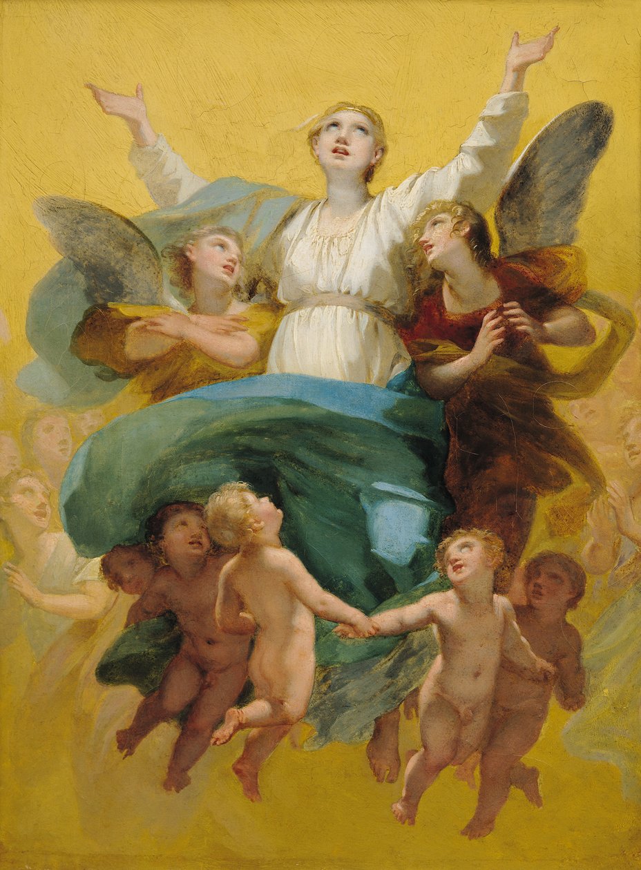 Wniebowzięcie Dziewicy autorstwa Pierre Paul Prudhon